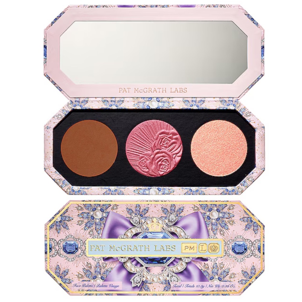 ONLY 1! Pat McGrath Divine Blush + Bronze + Glow Trio SUPERNOVA SIREN 🪞 NEW - Picture 3 of 7